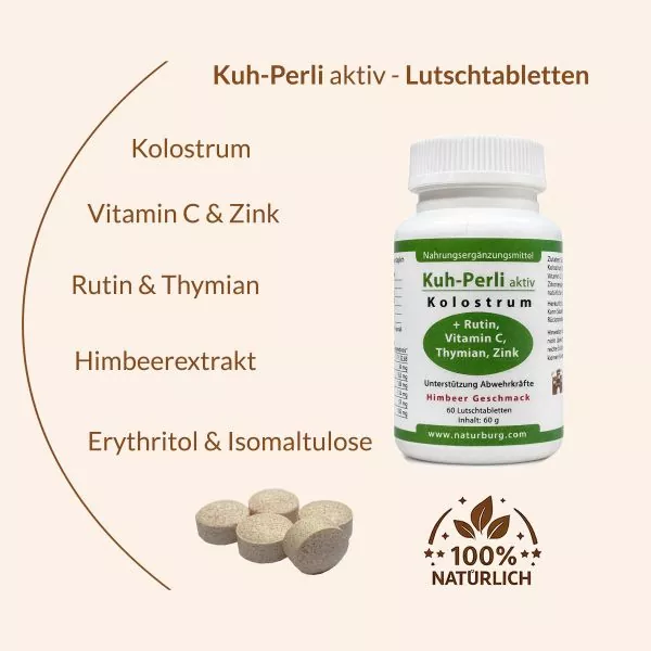 Kolostrum Tabletten von NaturBurg
